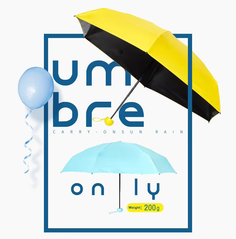 Mini Capsule Folding Umbrella (Pack of 5)