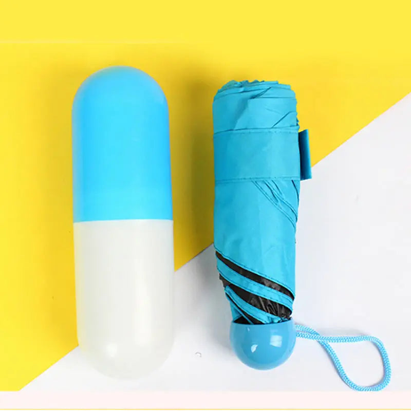 Mini Capsule Folding Umbrella (Pack of 5)