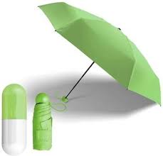 Mini Capsule Folding Umbrella (Pack of 5)