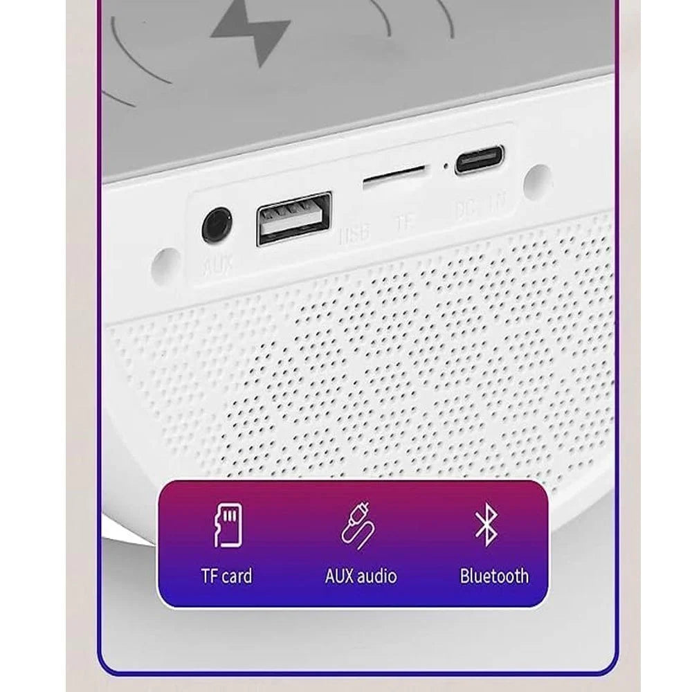 G-Shape LED Wireless Speaker with Charger