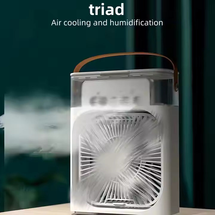 Portable Mini USB Air Cooler & Humidifier Fan