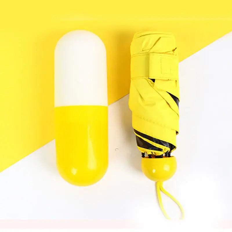 Mini Capsule Folding Umbrella (Pack of 5)