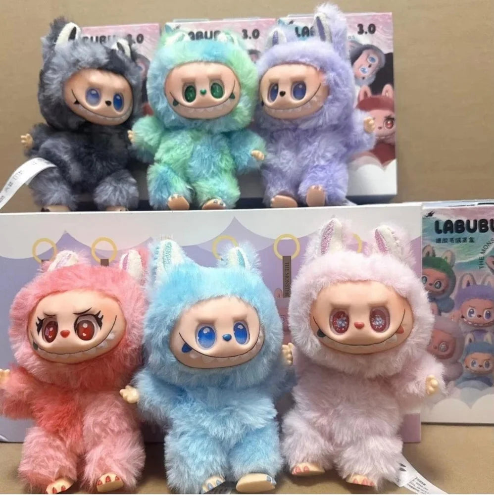 Labubu Multicolor Plush Doll